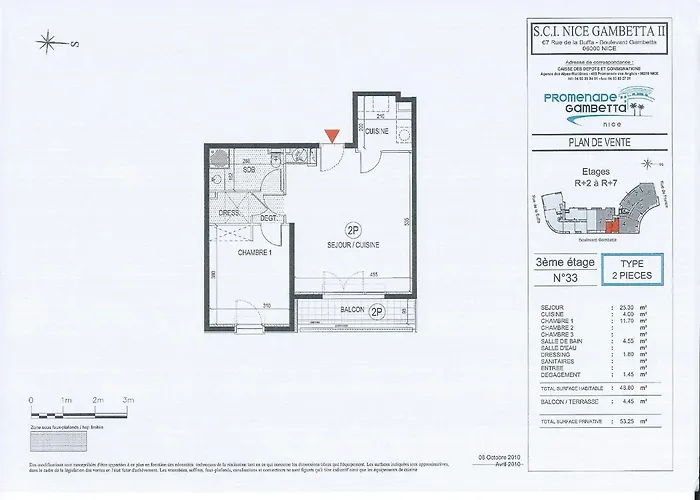 Appartement Promenade Gambetta *